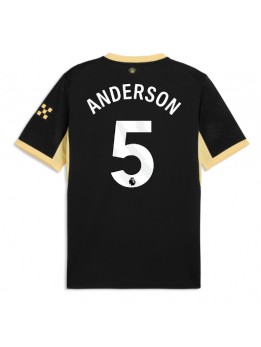 Manchester City Elliot Anderson #5 Auswärtstrikot 2026-27 Kurzarm Manchester City Elliot Anderson #5 Auswärtstrikot 2026-27 Kurzarm